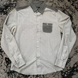 Men’s Long sleeve Casual Button Up Shirt 