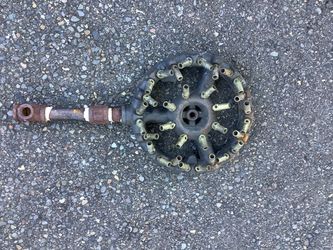 10” 32 jet port multi-directional nat gas burner