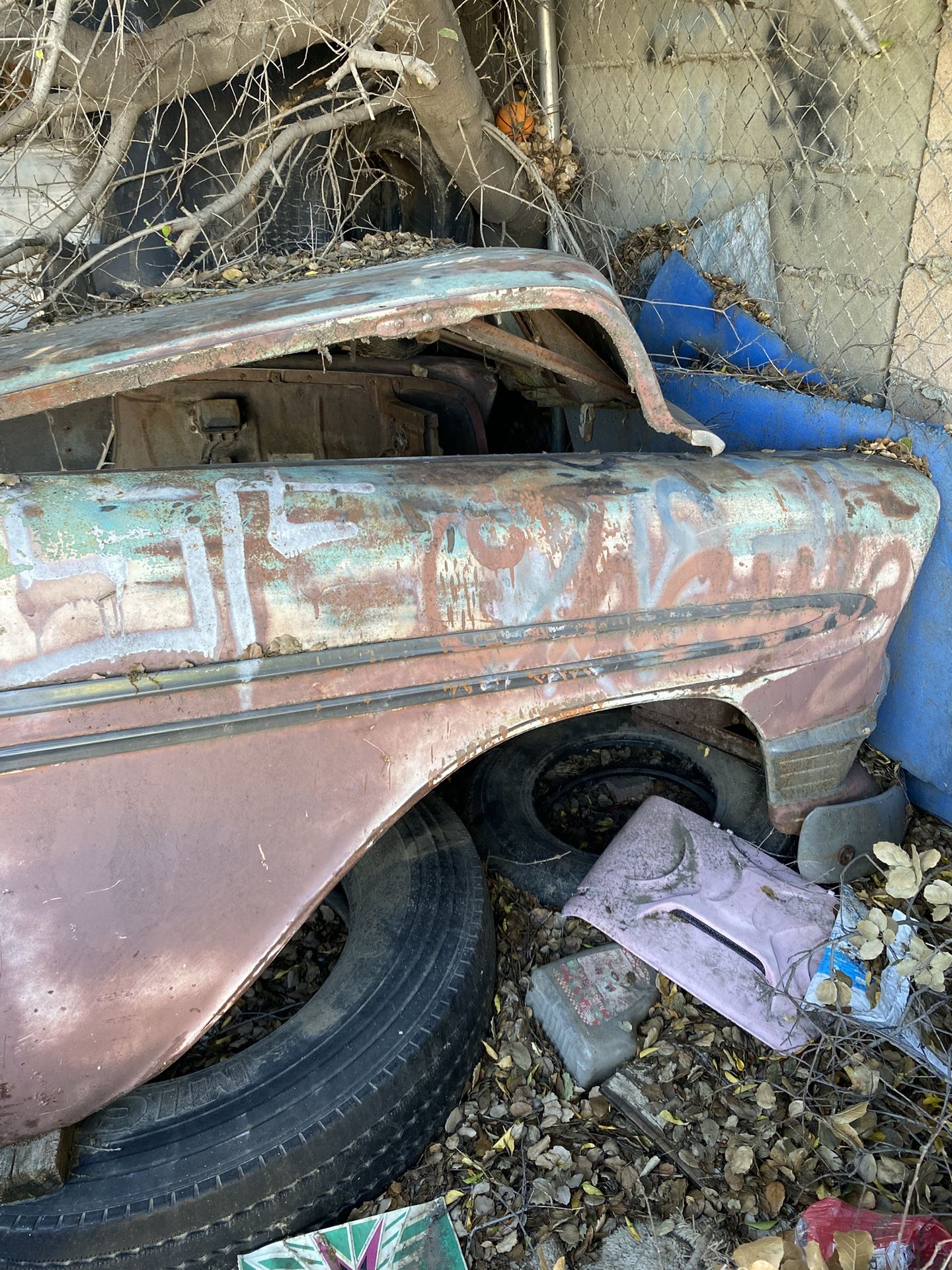 Complete 1956 Front End Ready To Slap On $1500 Bucks Firm
