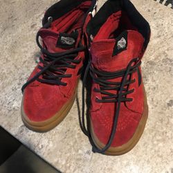red kids vans