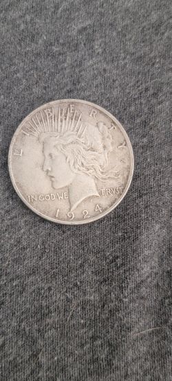 1924 Silver Dollar 