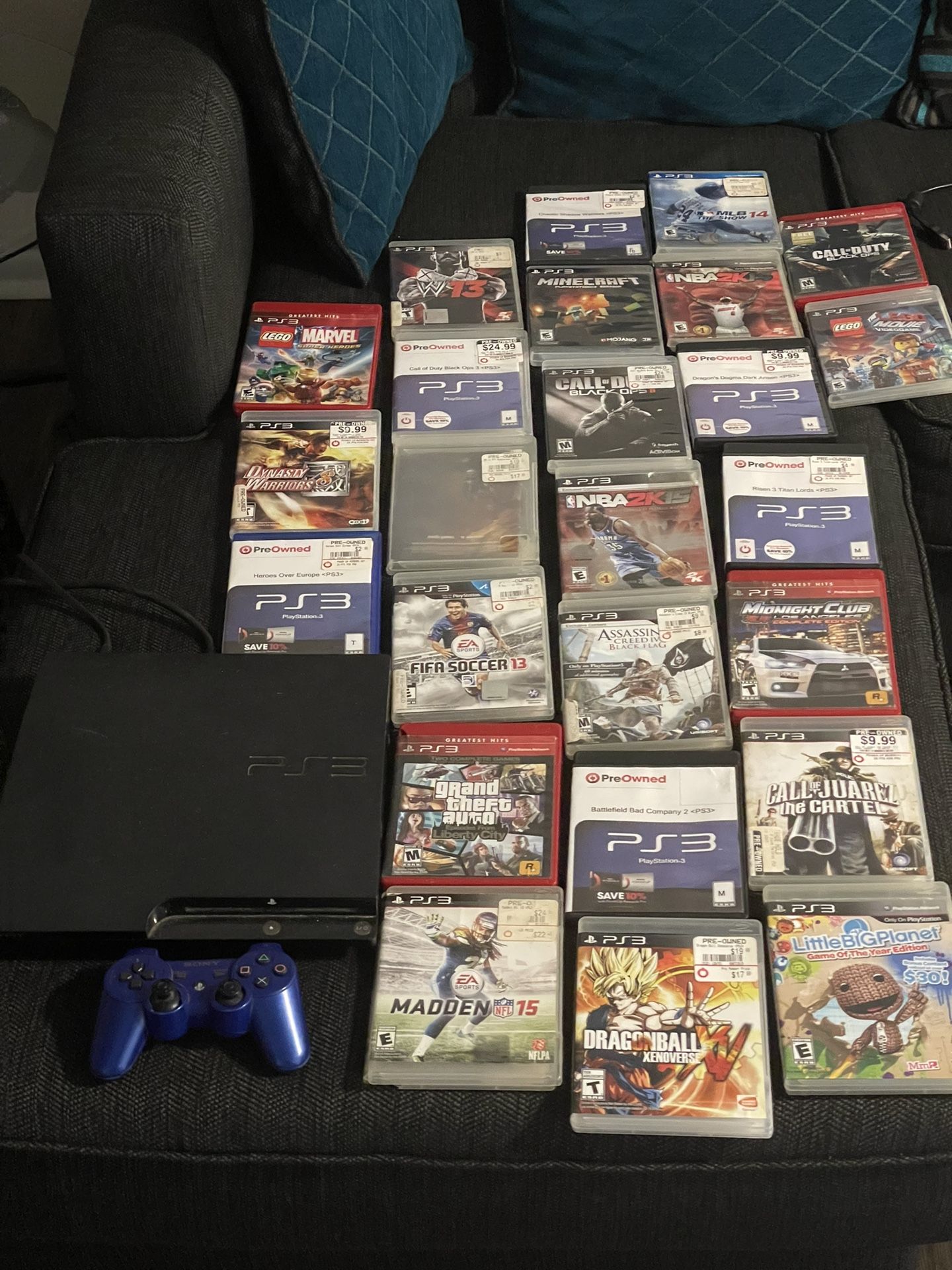 PS3 With 25 Games Included