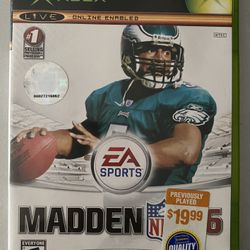 Madden NFL 06 - Original Xbox Game