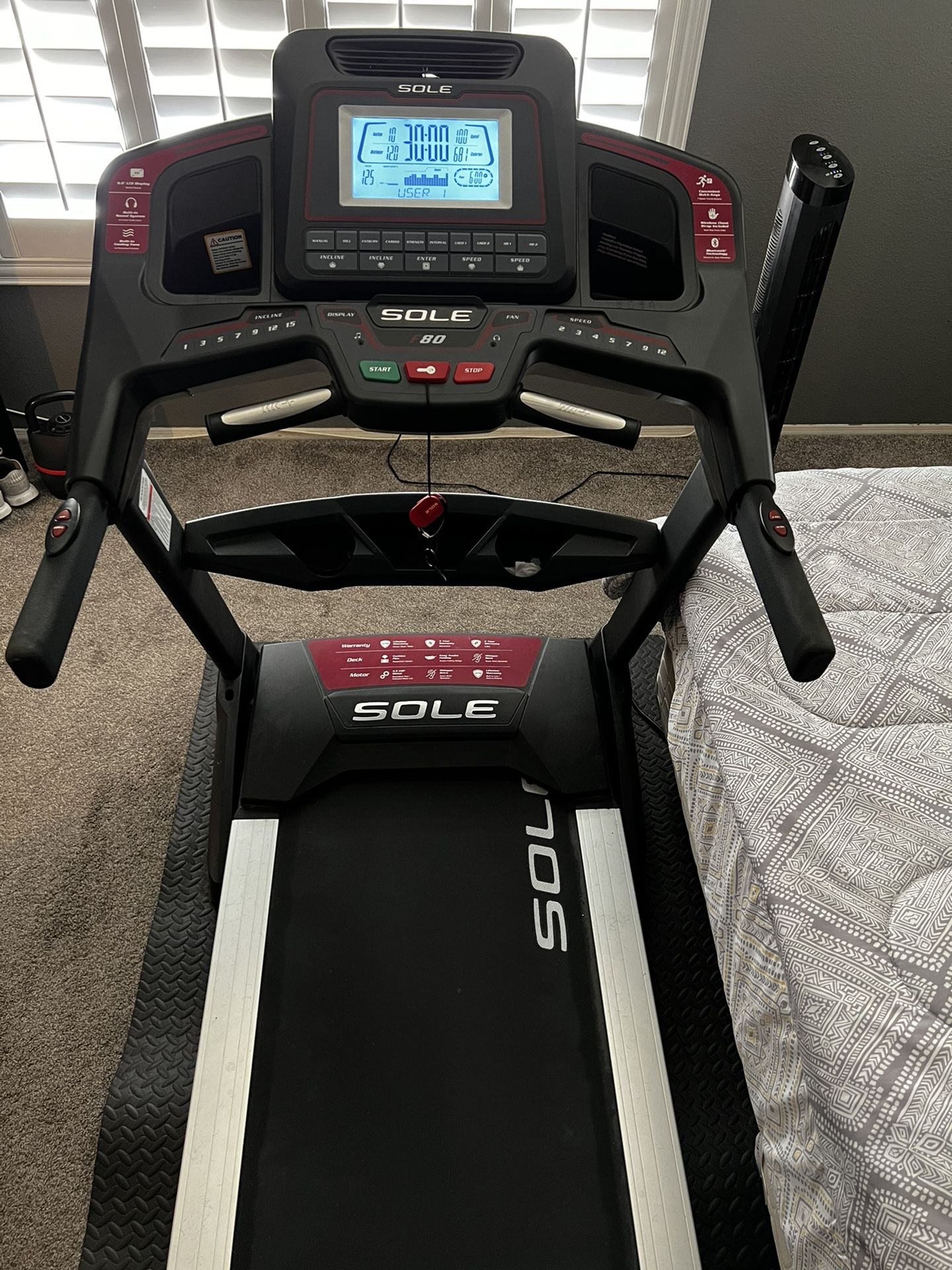 Sole F80 Treadmill for Sale in Chandler, AZ OfferUp