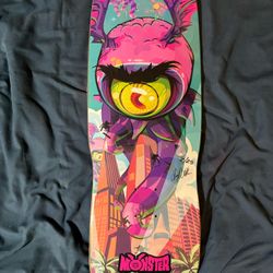 Monster Skateboards First Ever Deck