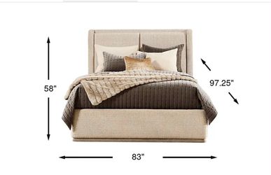 King size bed frame