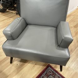 Vintage 2 Grey Couches 