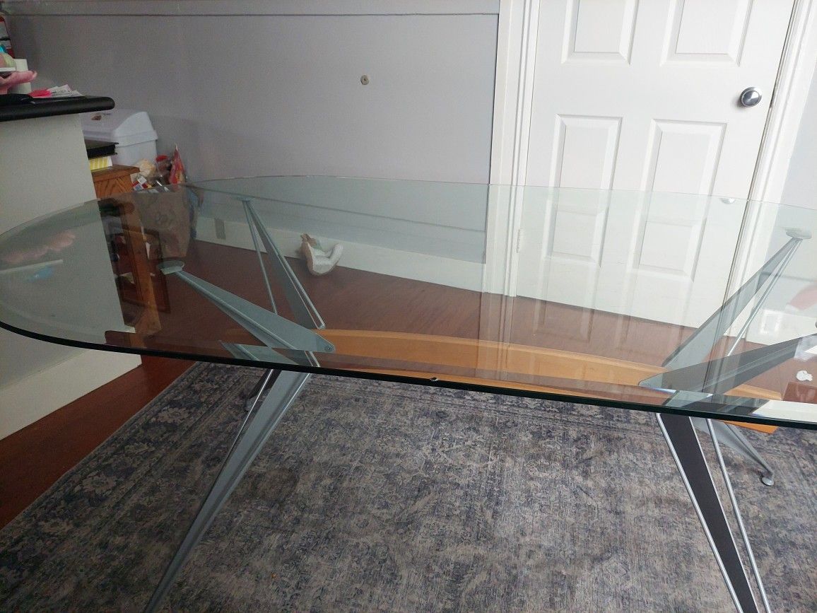 Glass Dining Table
