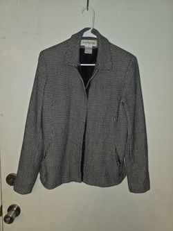 New York black-and-white houndstooth blazers