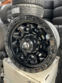 18”x9” MATTE BLACK FUEL OFF ROAD WHEELS FOR SALE!!!!