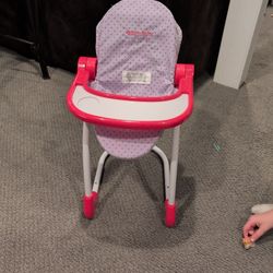 Bitty Baby Doll High Chair