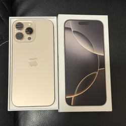 iPhone 16 Pro Max Desert Titanium 256GB