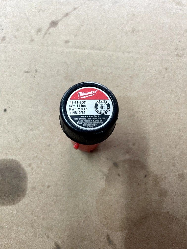 Milwaukee M4 2.0 Batteries