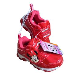 Minnie Mouse Red Light Up Sneakers Shoes