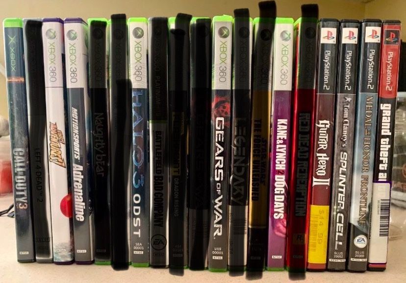 XBOX 360 / PS2 GAMES - $5ea.