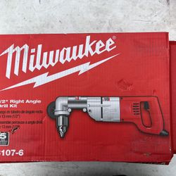 Milwaukee 1/2” Right Angle Drill Kit