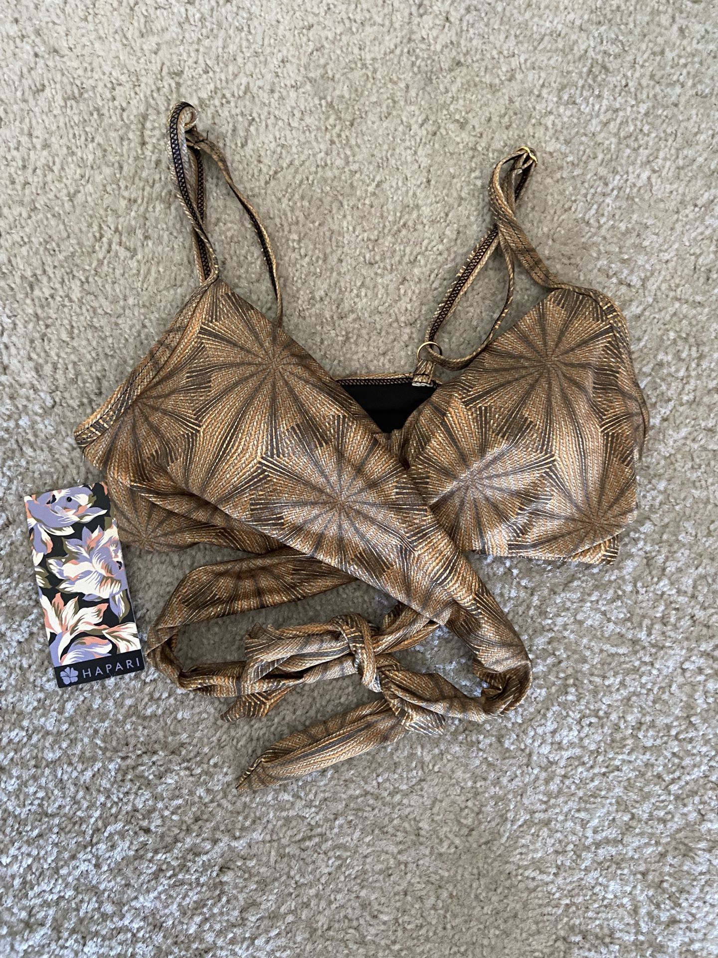 NWT Hapari Bikini Swim Top Xs