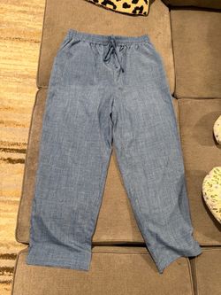 SHEIN Blue Wide Leg Pants
