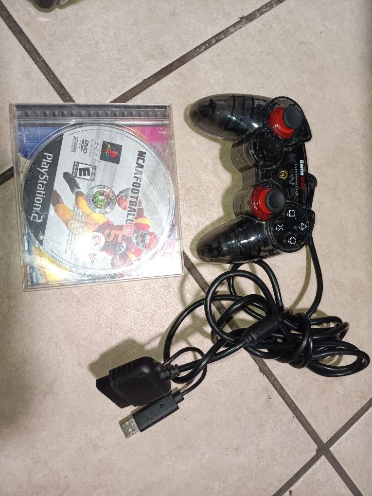 PS2 Gamestop Controller Plus one Game ONLY Asking $10 Firm Puo On 59th Ave In CAMELBACK