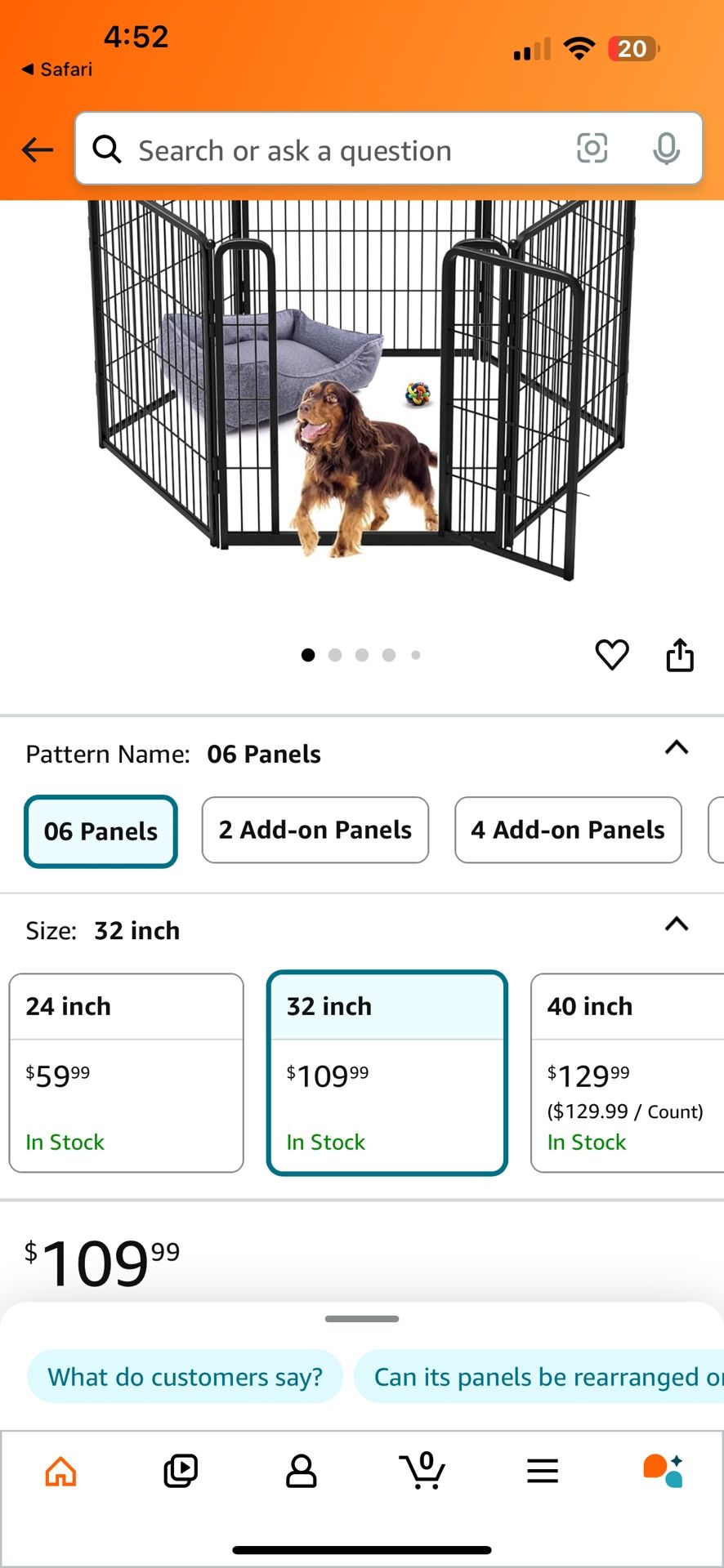 Dog pen (new) (Read ad before messaging)