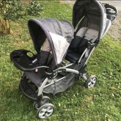 Double stroller sit’ N stand