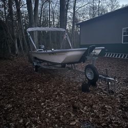 16’ Southern Skiff W/ 25 HP 4 Stroke Yamaha