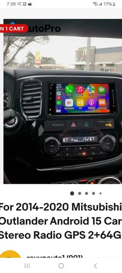 Mitsubishi outlander 2014-2017 android stereo