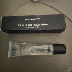 NEW MAC LIPGLASS LIP GLOSS CLEAR