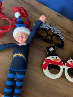 Chargers Elf on the Shelf