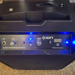 Ion Bluetooth Speaker Microphone Karaoke Portable Speaker Radio FM
