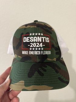 Ball Cap Hat Desantis For President