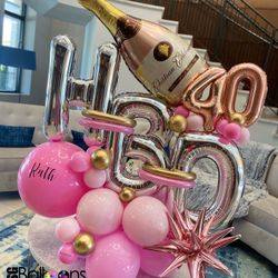 Balloons Bouquet - Happy Birthday 