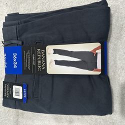 BANANA REPUBLIC CHINO PANT 36x34