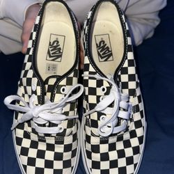 VANS vintage checkered golden coast shoe