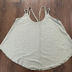 New No Tags Womans Light Green Tank Shirt Size Médium By SHEIN #12