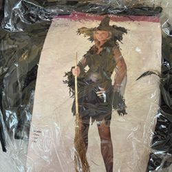 Witch Costume One Size 4-14