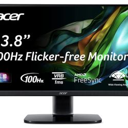 2 Computer Monitors (100Hz, IPS, USB-C, HDMI) – $180 For Both