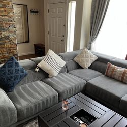 Grey Sectional For Sale!