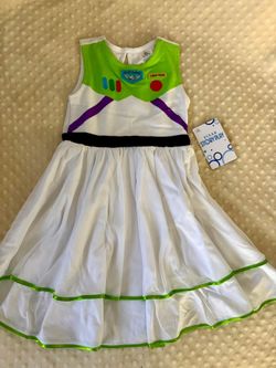 Toy Story Girls buzz light year dress size 5/6