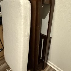 Crib/Toddler Bed And Mattress