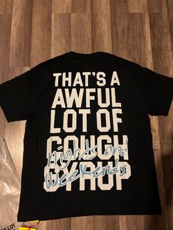 Original black Cough syrup T shirt