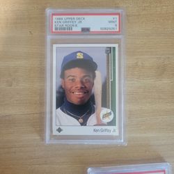 1989 Upper Deck Ken Griffey Jr. Star Rookie PSA 9