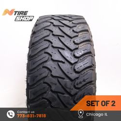 Pair of 2 Used 9/32  LT  285/50R20  119/116R  Atturo  Trail Blade M/T