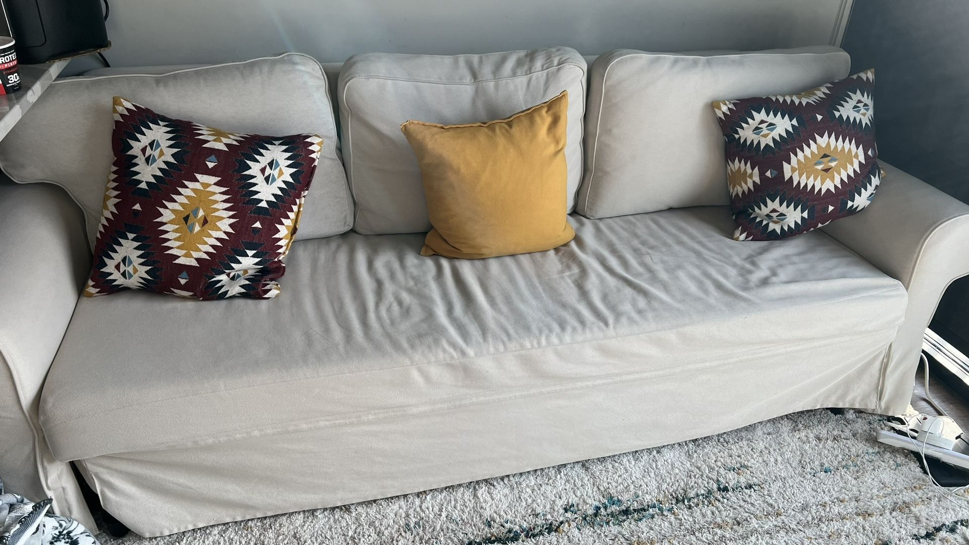 IKEA Sofa Bed with Storage – Excellent Condition