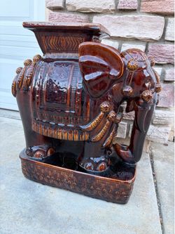 Antique Elephant Stand