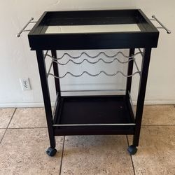 Mocha Wine Cart
