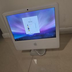 Apple iMac 17 in All In One Computer Bare Unit M White/Gray 1.83GHz A1195