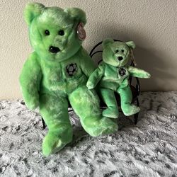 NWT TY Kicks (Bear) set (beanie & buddy)