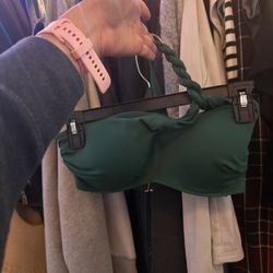 Green Bikini Top