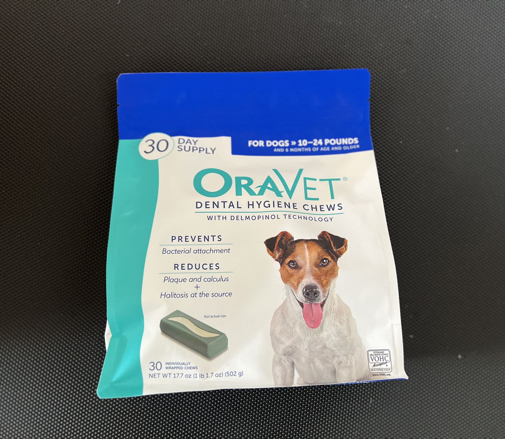 ORAVET Dental Chews for Dogs, Oral Care and Hygiene Chews (Medium Dogs, 25-50 lbs.) 